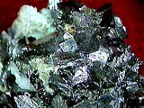 A photo of the mineral enargite