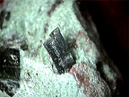 A photo of the mineral kyanite