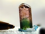 A photo of the mineral tourmaline
